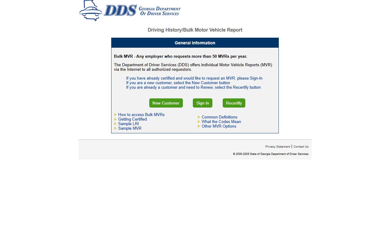 Schley County traffic court records and Georgia online MVR portal